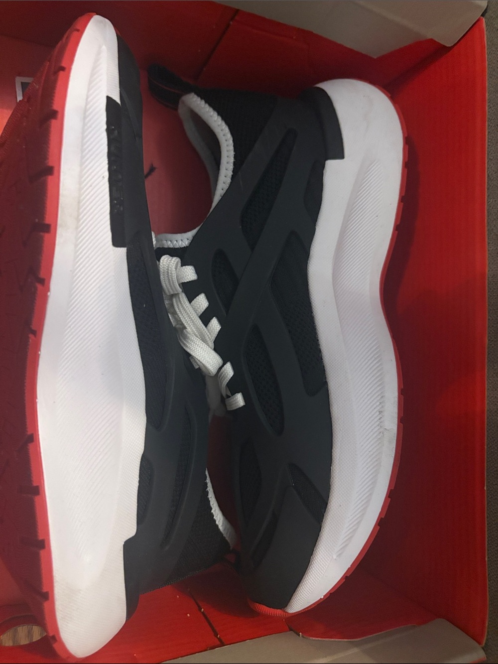Hunter Black and White Women’s Sneakers